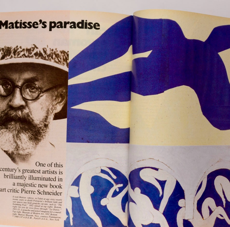 Brooke Shields AVEDON Matisse US VOGUE 1984 October Jessica Lange MATS GUSTAFSON