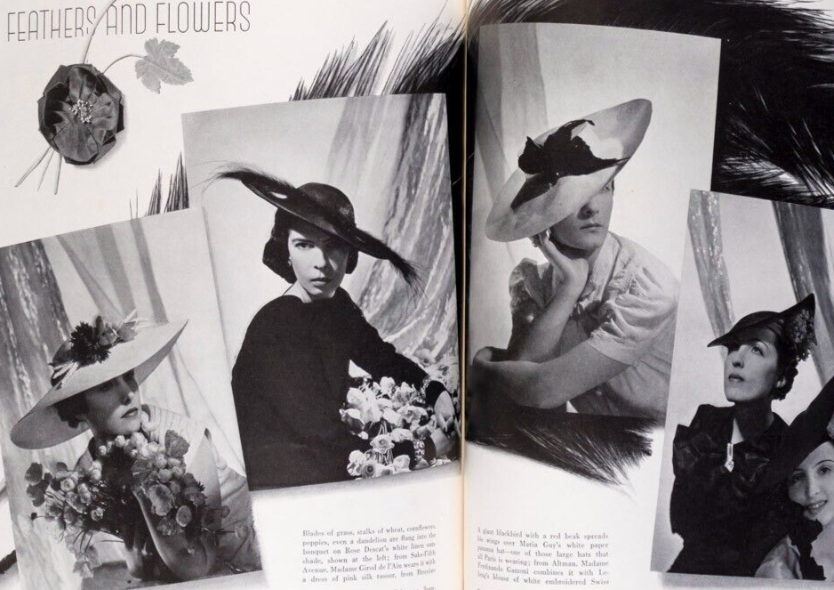 Paris Collections US VOGUE June 1934 Benito CECIL BEATON Horst Toni Frissell RBW