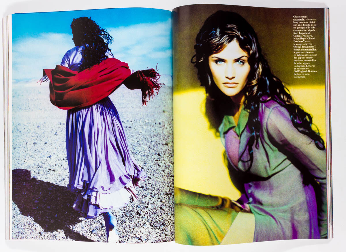 Dalai Lama TIBET Helena Christensen PAOLO ROVERSI Enrique Badulescu PARIS VOGUE