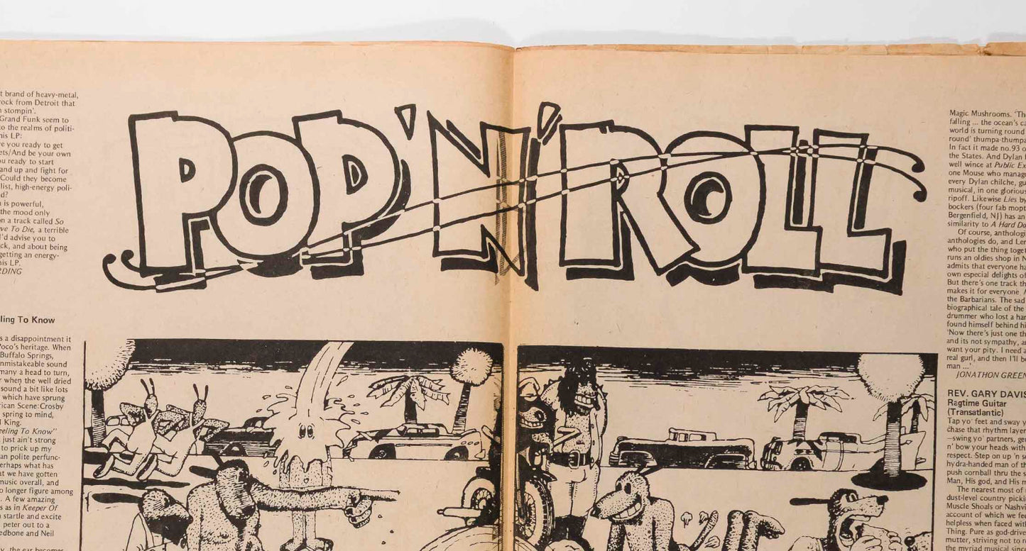 ALLEN GINSBERG Kerouac NEW YORK DOLLS Yoko R CRUMB International Times magazine