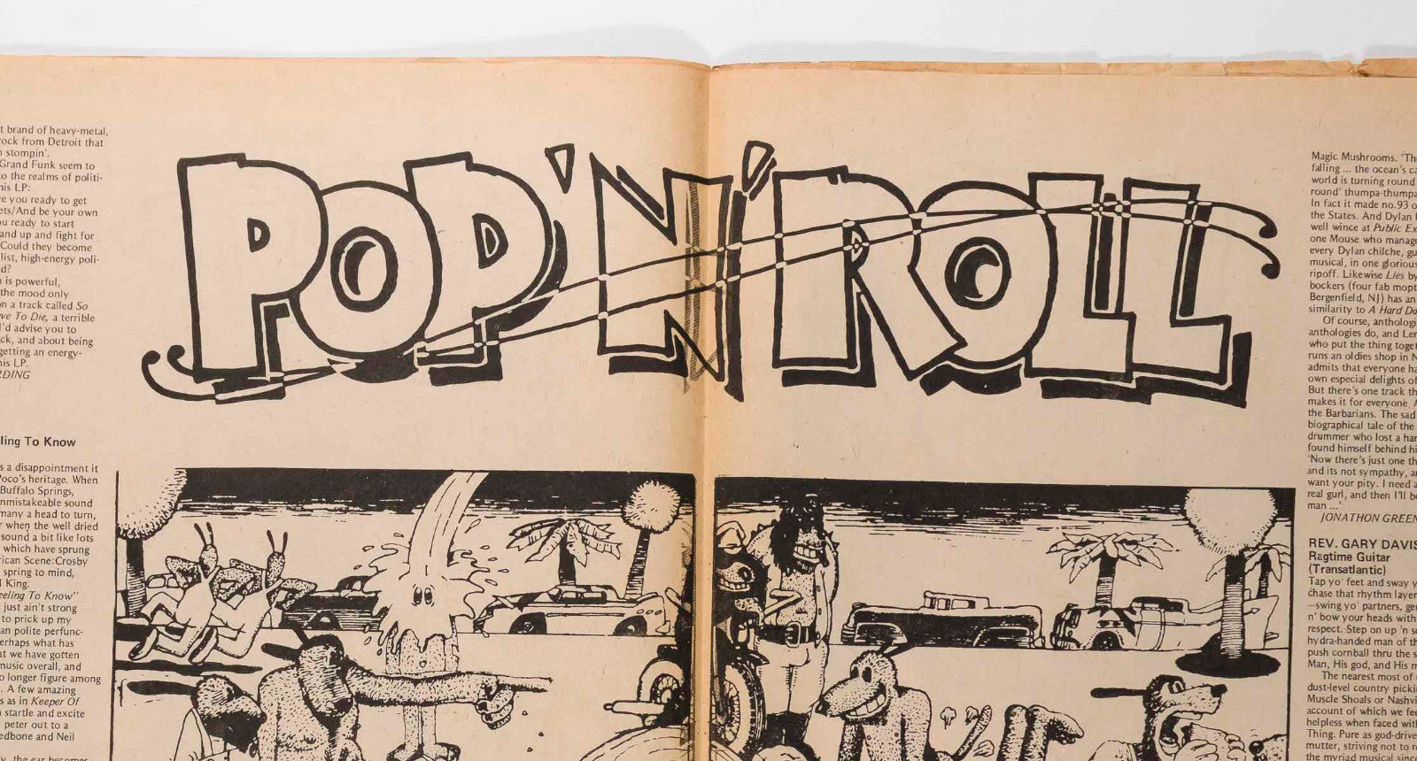 ALLEN GINSBERG Kerouac NEW YORK DOLLS Yoko R CRUMB  International Times magazine