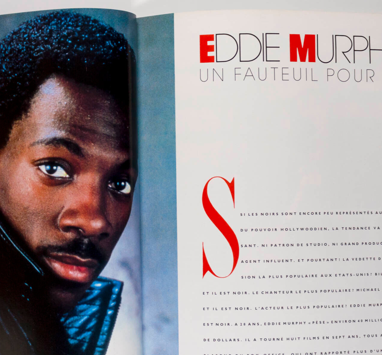 1st BLACK ISSUE L'Officiel Hommes BEAUTIFUL Basquiat NAOMI CAMPBELL Eddie Murphy