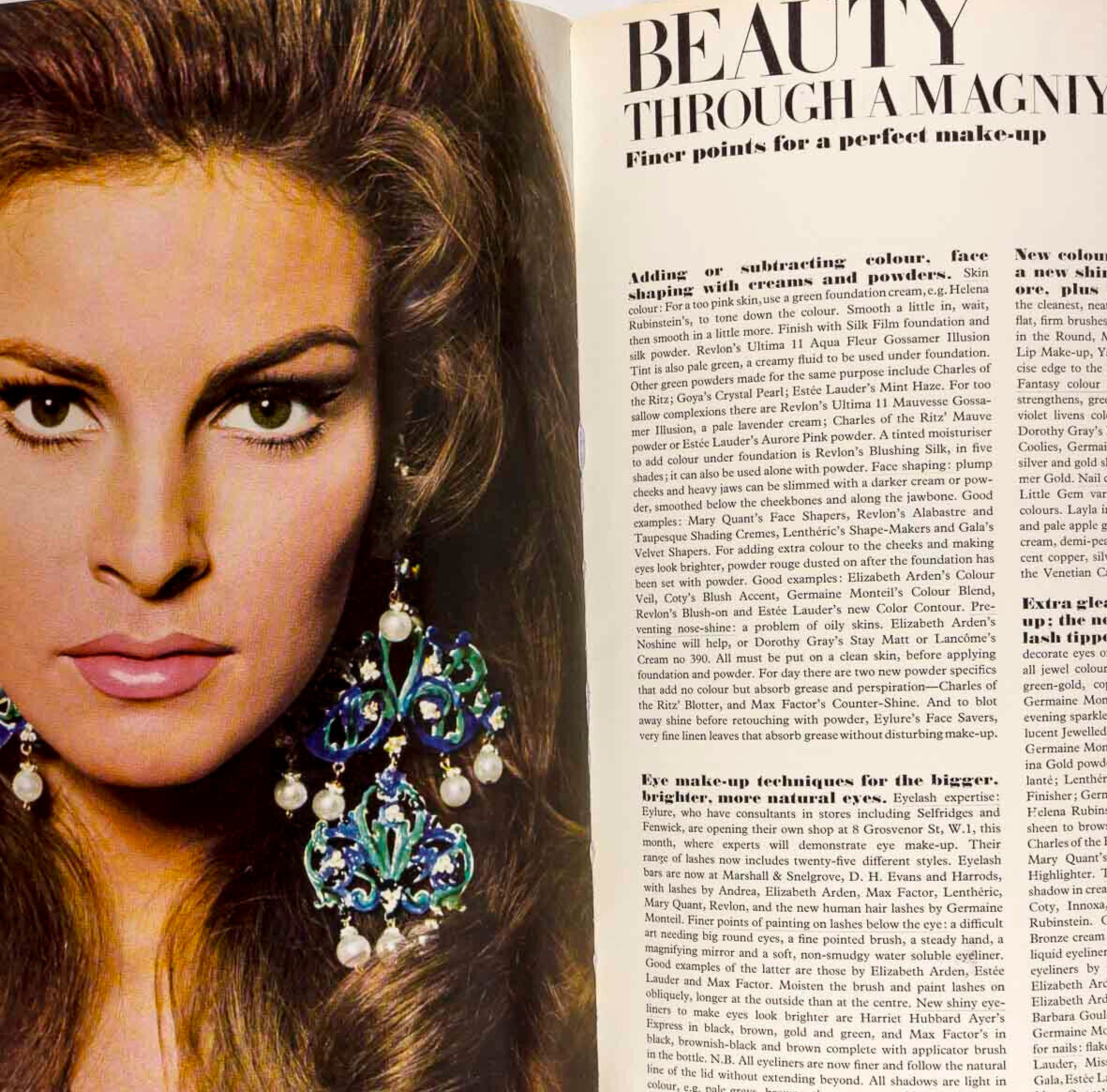 TWIGGY Veruschka ELIZABETH TAYLOR October 1967 Vogue magazine IRAN Australia BB