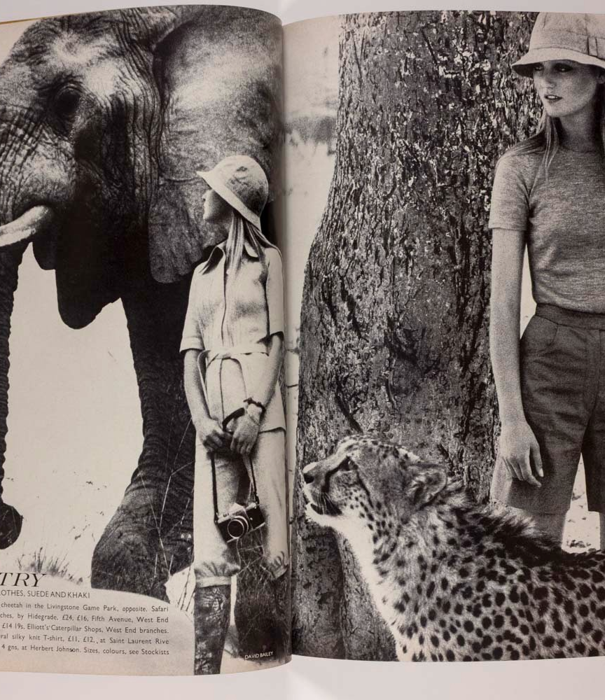 Ann Shaufuss ZAMBIA Thea Porter VOGUE December 1970 David Bailey JEAN SHRIMPTON