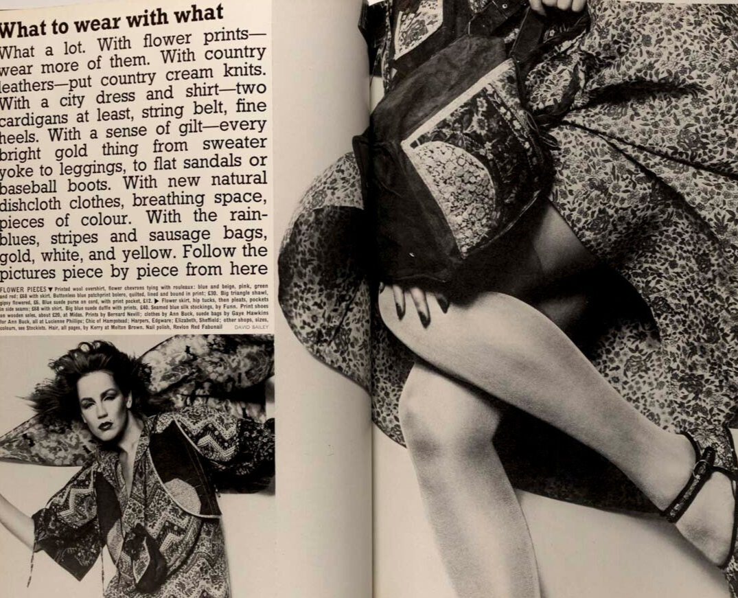 JELLY Jerry Hall WILLIE Edward Fox FRAN LEBOWITZ Jilly Cooper WARHOL Green Vogue