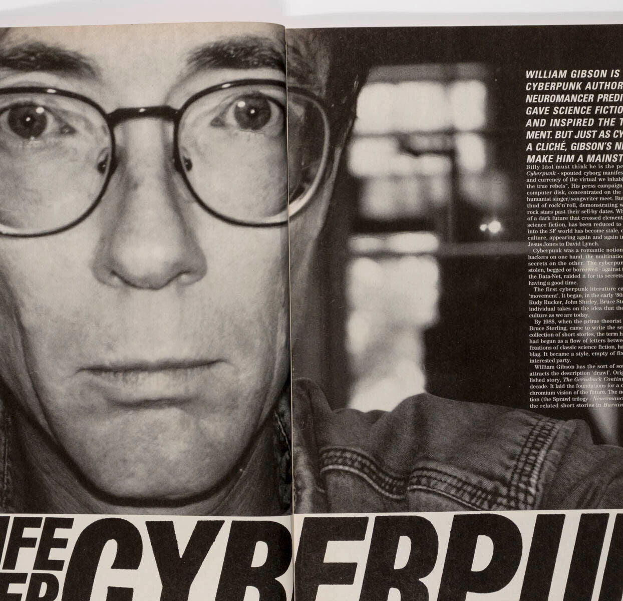 Alexander McQueen WILLIAM BURROUGHS & GIBSON Brian Eno DEPECHE MODE i-D magazine