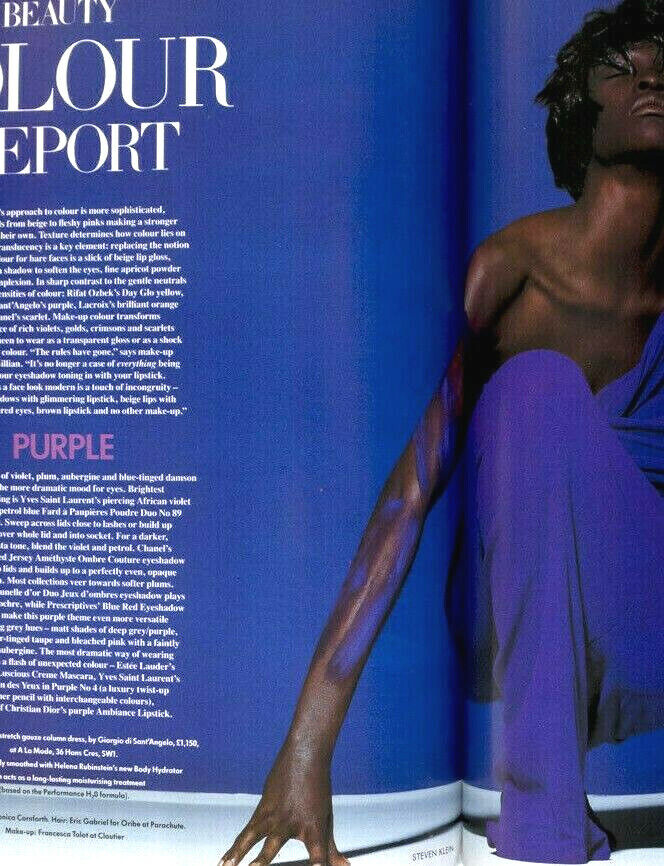 Claudia Schiffer HERB RITTS Tatjana Patitz STEVEN KLEIN Paulina Porizkova VOGUE