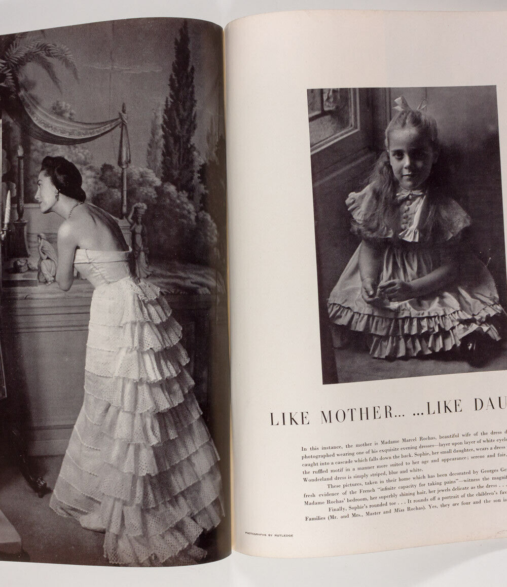 LEE MILLER Erwin Blumenfeld Lanvin SCHIAPARELLI Balmain VOGUE magazine May 1949