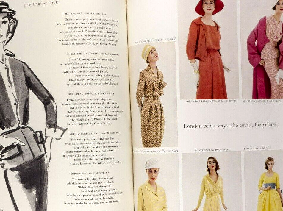 Norman Parkinson RENE BOUCHE Marc Chagall INGRID BERGMAN Gruau VOGUE magazine UK