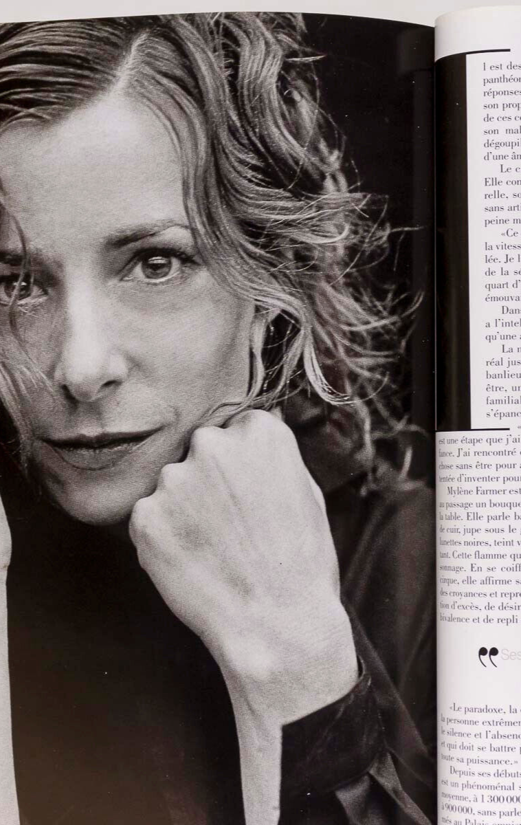 Molly Sims MYLENE FARMER Sofia Coppola DEVON AOKI Paris Vogue magazine Sept 1999