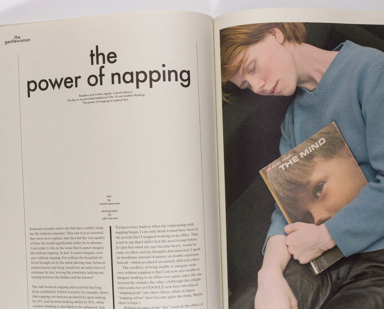 The Gentlewoman magazine No. 0 MELANIE WARD Karla Otto ANNE V Christy Turlington