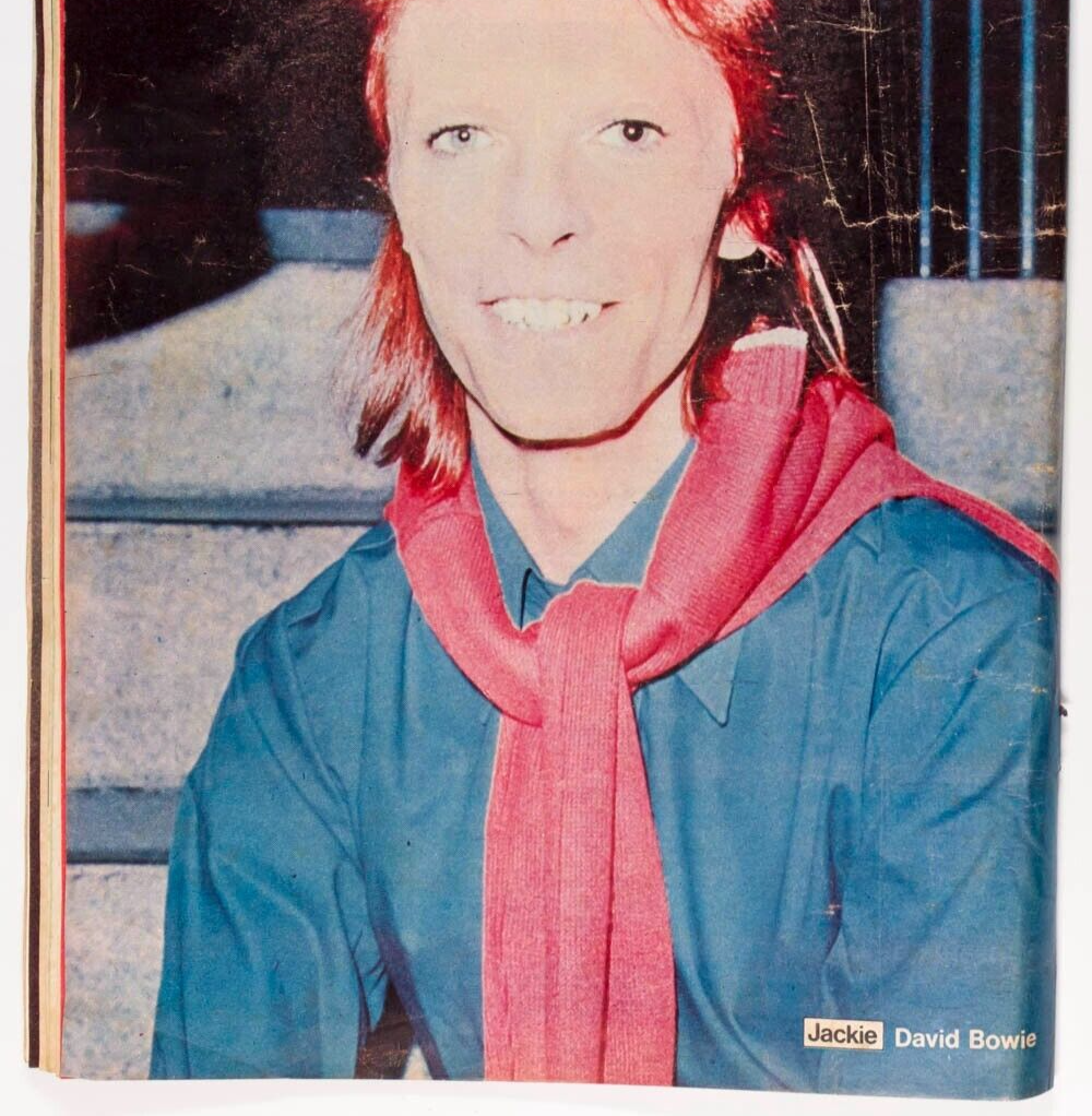 Marc Bolan DAVID BOWIE Simon Turner CAT STEVENS The Sweet ELTON Jackie magazine