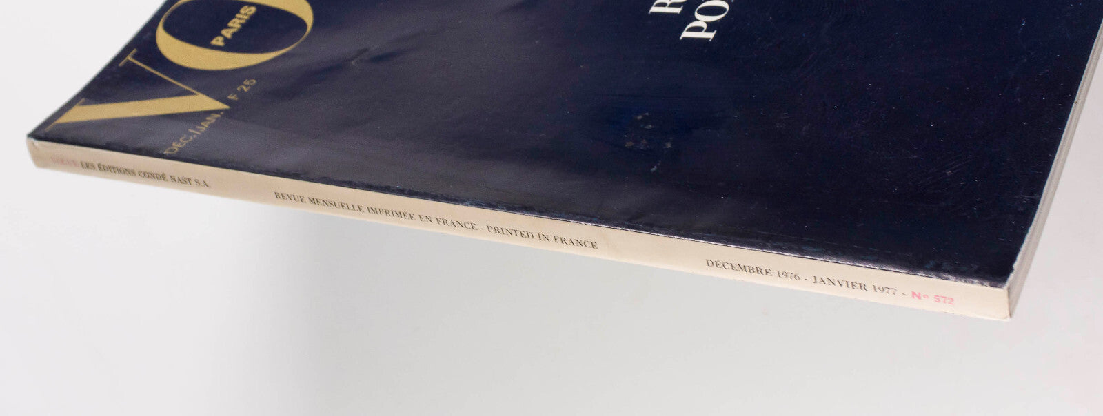 ROMAN POLANSKI Sharon Tate GUY BOURDIN Paris Vogue December 1976 Sarah Moon 1977