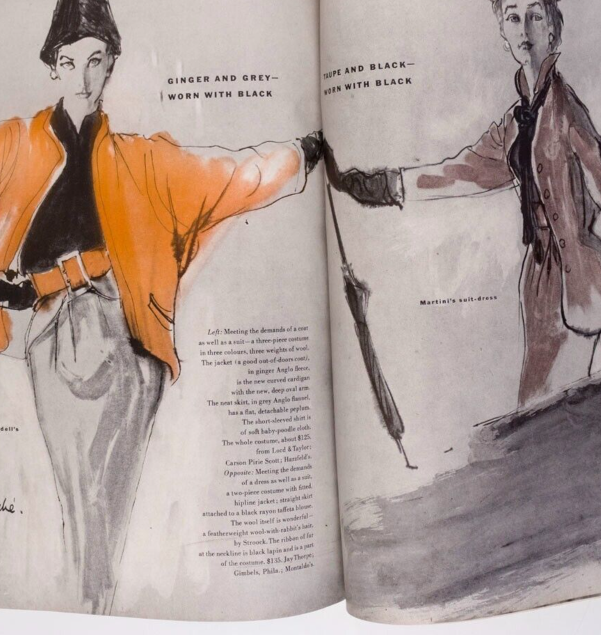 LISA FONSSAGRIVES Penn RENE BOUCHE Paris Italian US Collections BALENCIAGA Vogue