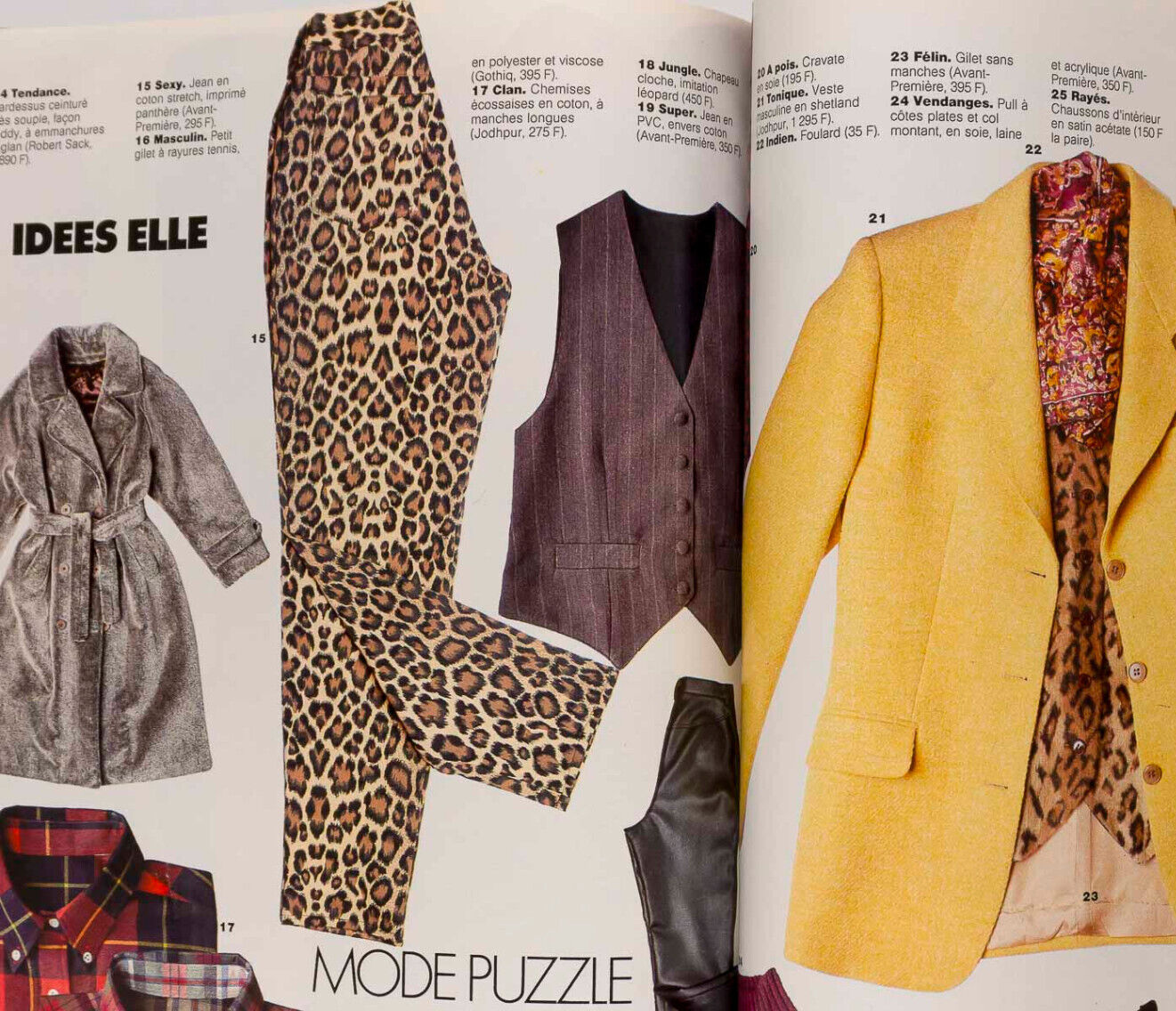 Madonna MEISEL Sex Book FRENCH ELLE magazine AMBER VALLETTA Jean Colonna SISLEY