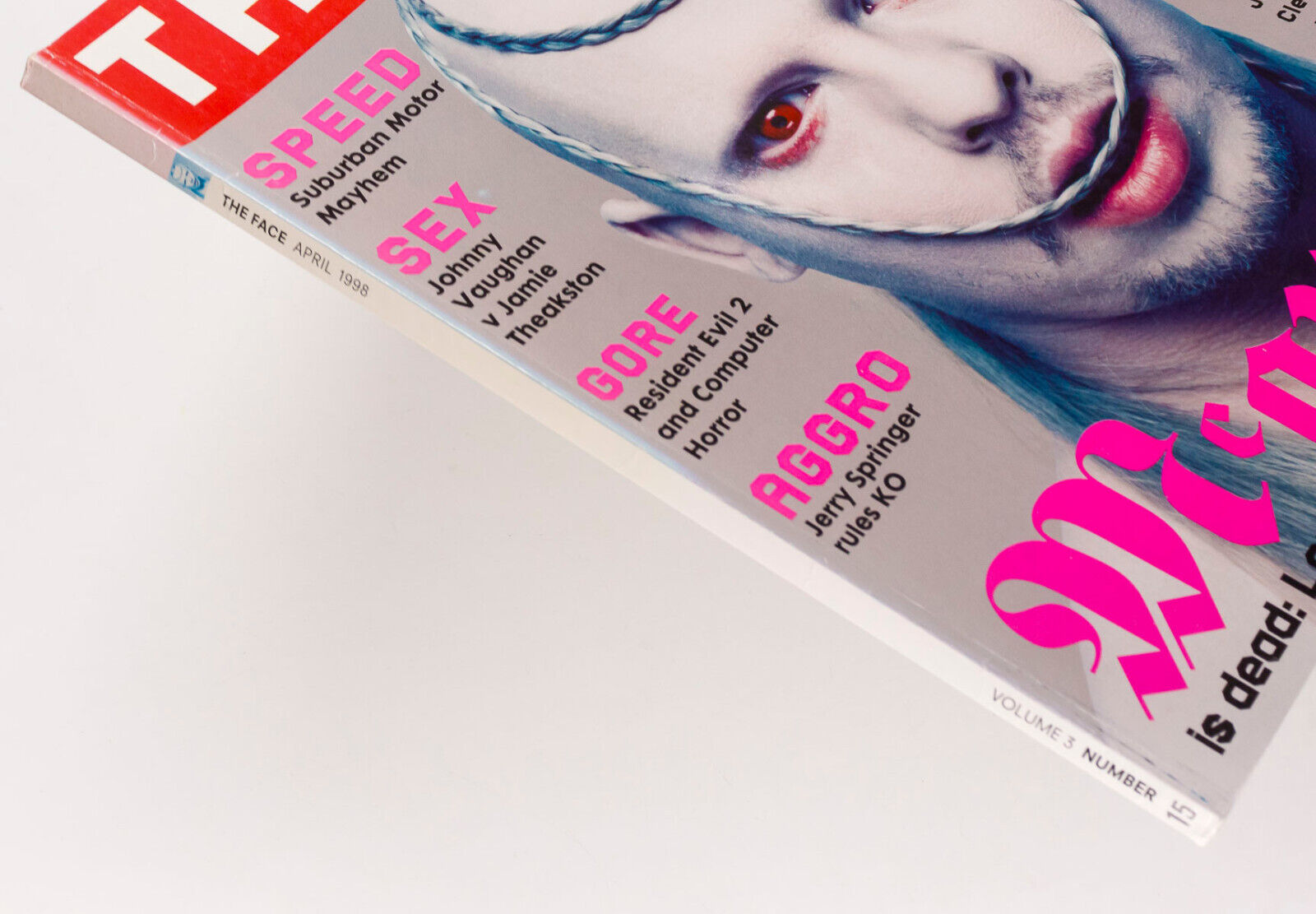 ALEXANDER MCQUEEN Herzigova ELAINE CONSTANTINE Wong Kar Wai SID VICIOUS The Face