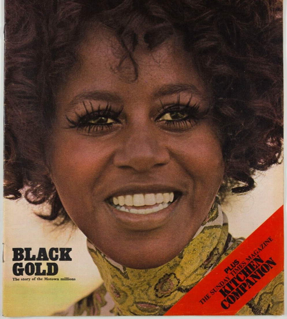 Diana Ross MOTOWN Supremes JACKSON 5 Jean Terrel JULIE EGE Sunday Times magazine