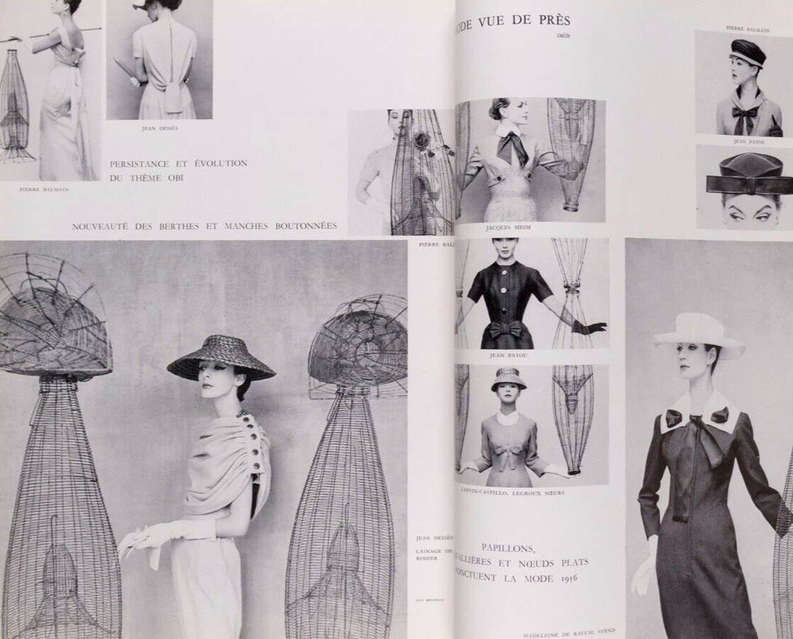 DOVIMA Audrey Hepburn MONET Balenciaga GUY BOURDIN Bernard Buffet GIVENCHY Vogue