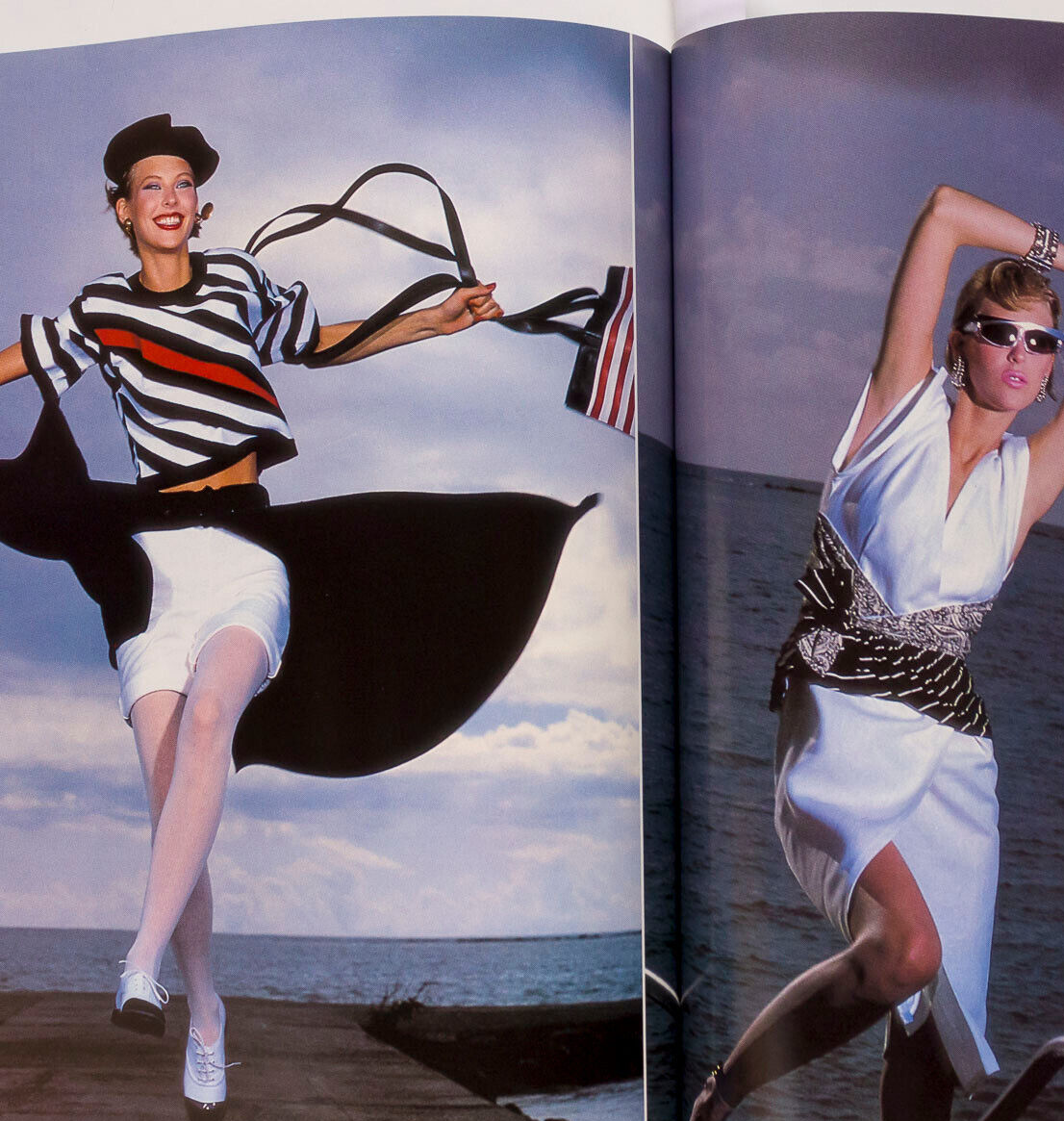 Renata Vackova GUY BOURDIN Sontag SIGOURNEY WEAVER Paris Vogue 1985 Picasso RTW