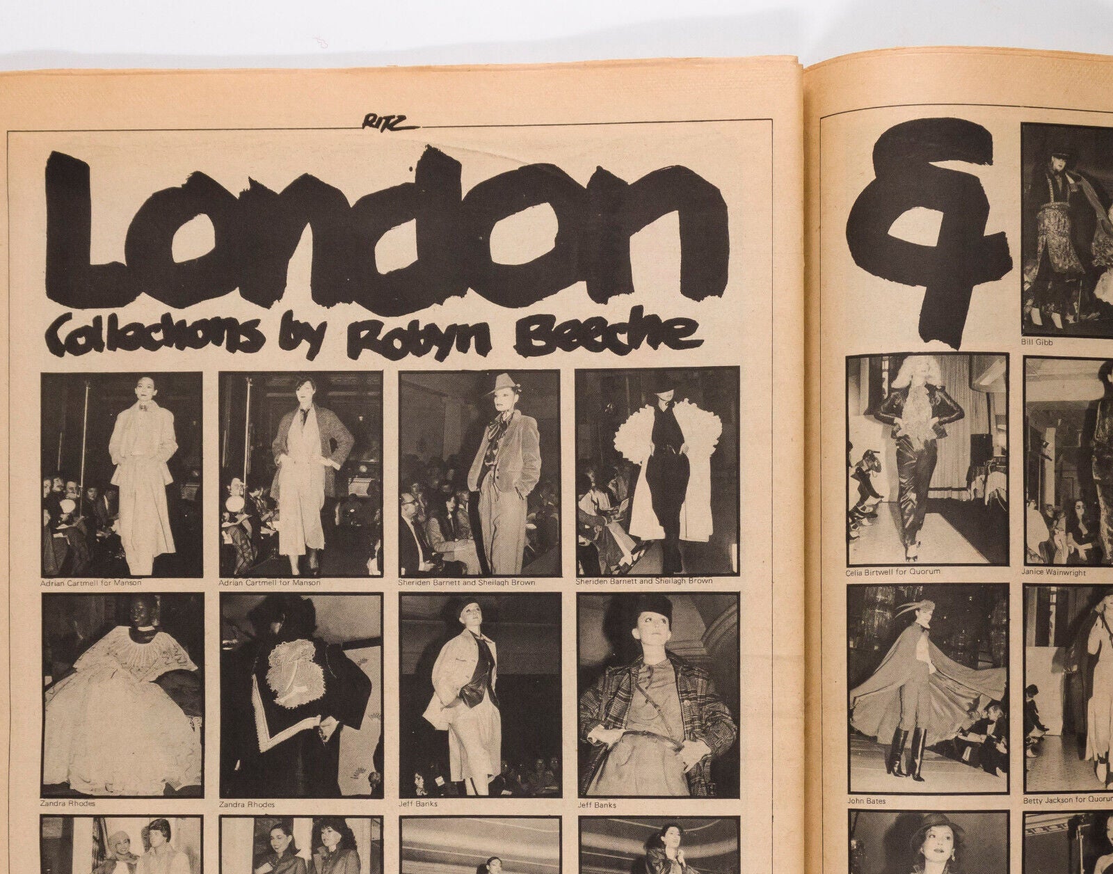 Jack Nicholson CHER Truman Capote MARISA BERENSON Bryan Ferry RITZ MAGAZINE 70's