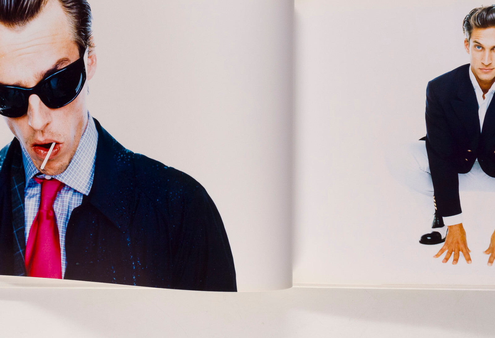 YASMIN LE BON Etro Plaything LOOKBOOK Spring 1996 Mens Women fashion VTG catalog