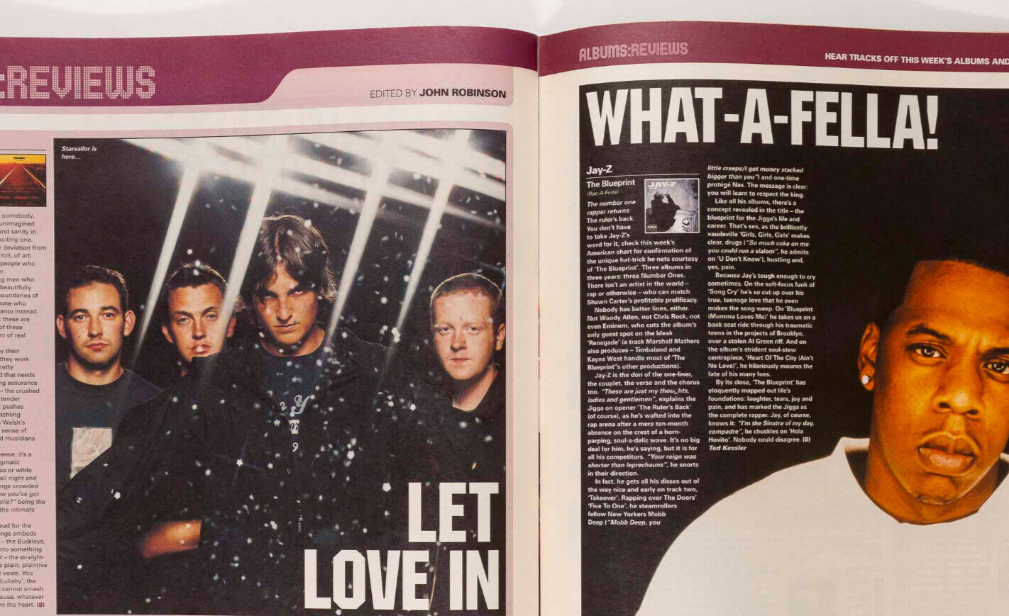 APHEX TWIN Spiritualized GARBAGE Sum 41 Pulp NME magazine 6 October 2001 Streets