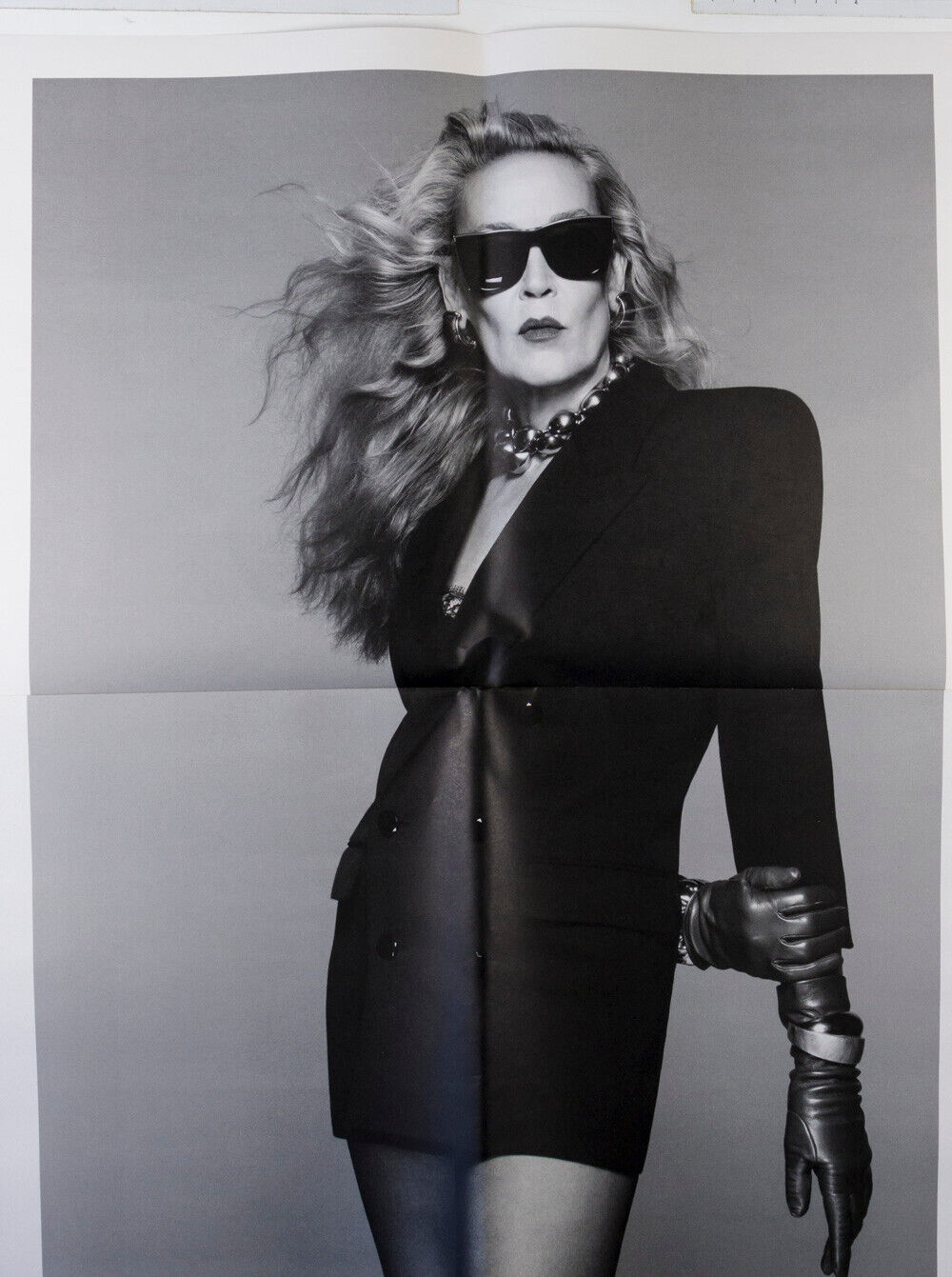 MICA ARGANARAZ Jerry Hall SAINT LAURENT lookbook magazine ANTHONY VACCARELLO 22