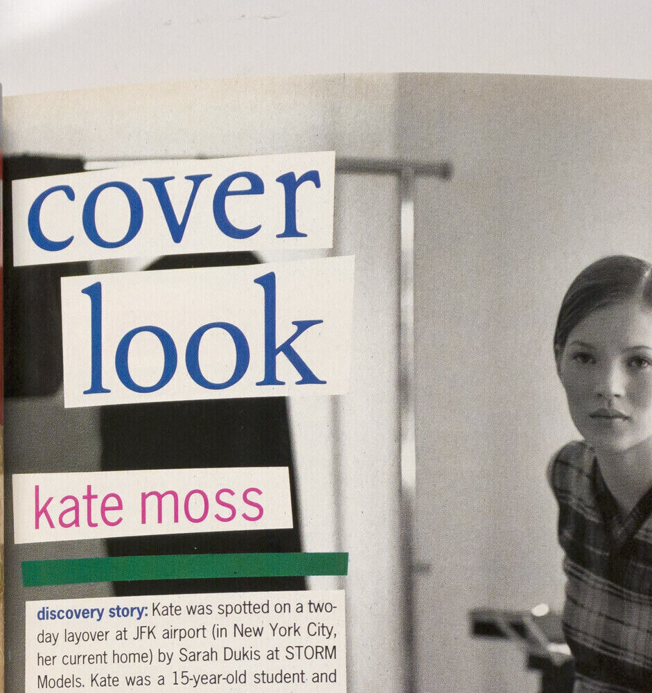 Kate Moss NIRVANA Joe McKenna NICOLE KIDMAN Glen Luchford MADEMOISELLE magazine
