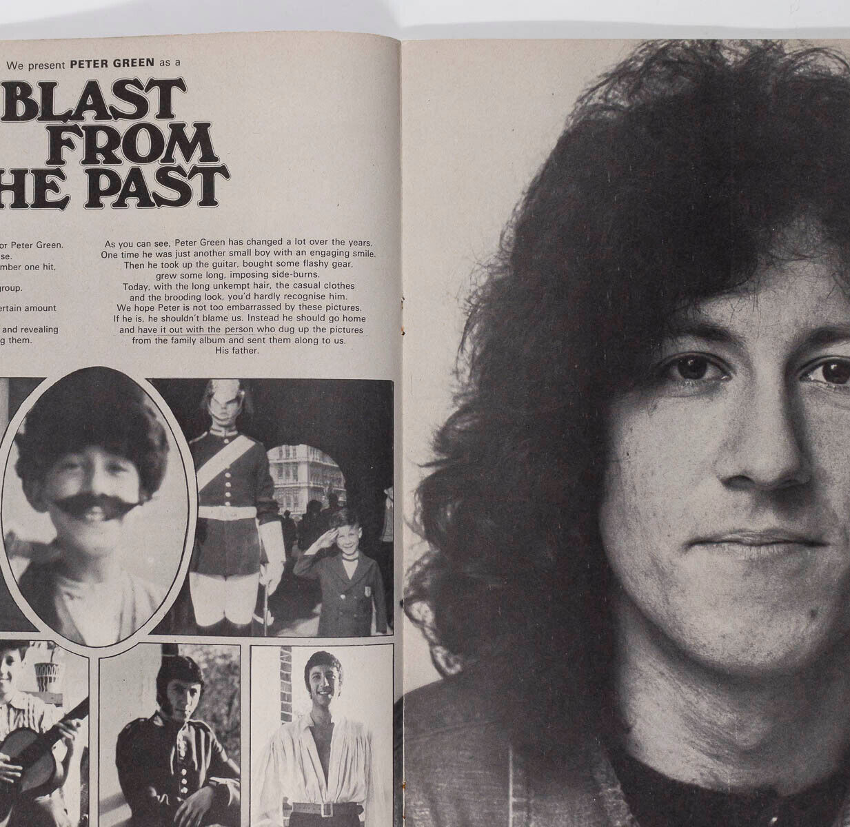PETER GREEN Barry Robin Gibb STEVE MARRIOT Mouche KENNY EVERETT Rave magazine UK