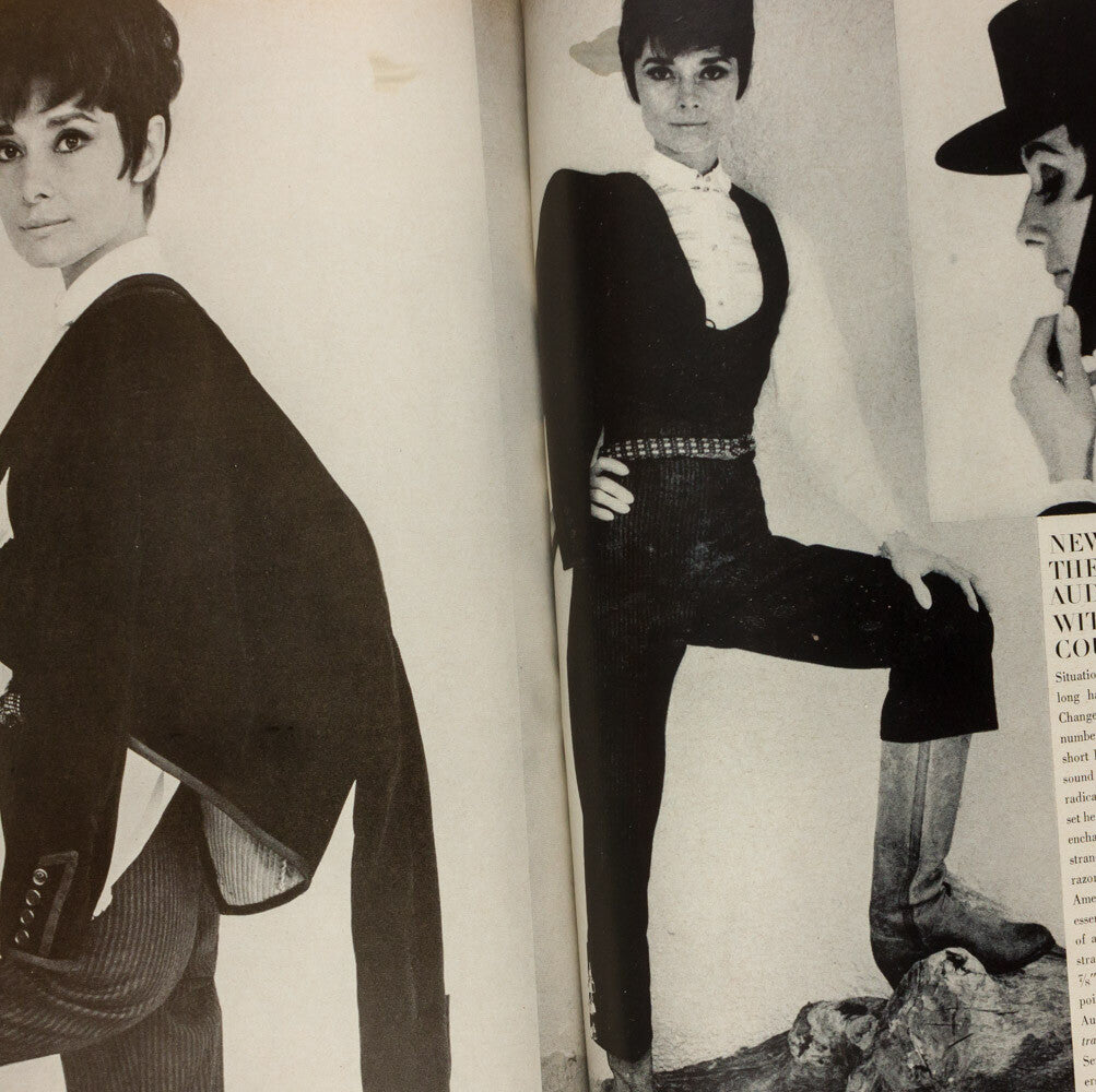 Veruschka AUDREY HEPBURN Bruce Davidson VOGUE August 15 1965 Iran GORDON PARKS