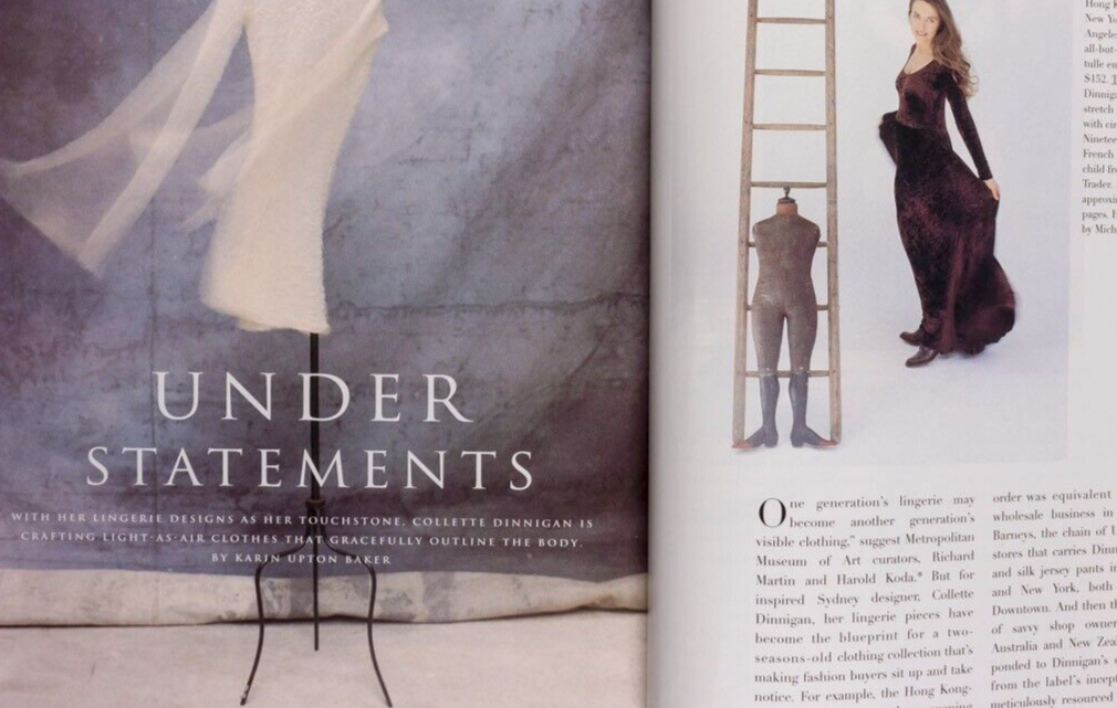 Sarah O'Hare EMMA BALFOUR Collette Dinnigan LUCIE DE LA FALAISE Margiela VOGUE