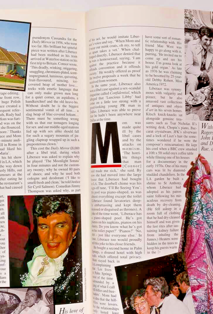 Tatjana Patitz LAETITIA CASTA Perry Ogden MARIE CLAIRE December 1994 Liberace UK