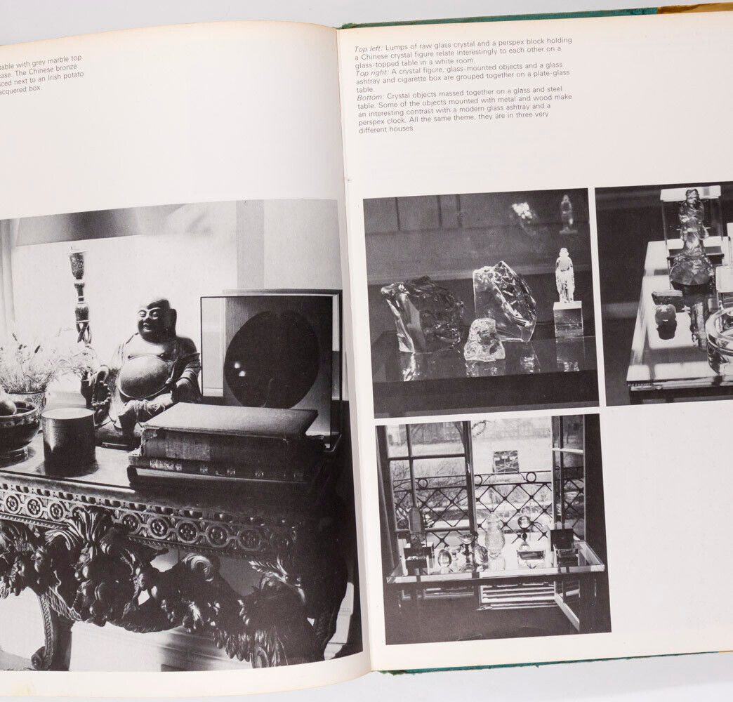 David Hicks ON LIVING WITH TASTE 1st edition HB Interior Design VTG Reference US