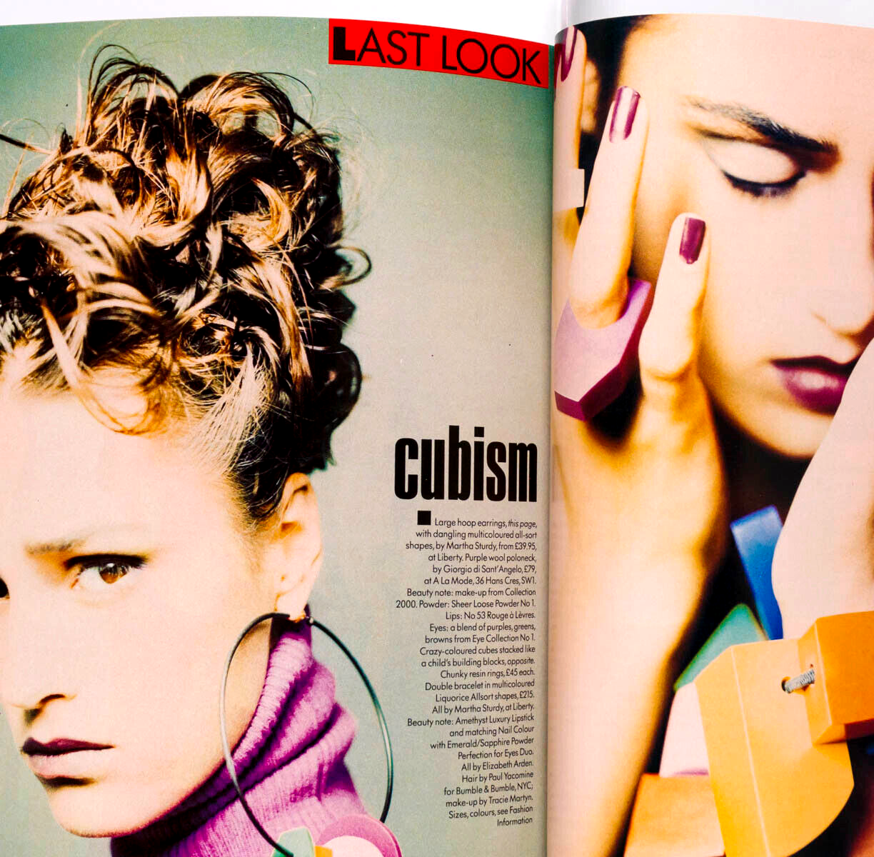 MADONNA 1st Vogue TATJANA PATITZ Linda Evangelista CINDY CRAWFORD Yasmin Le Bon