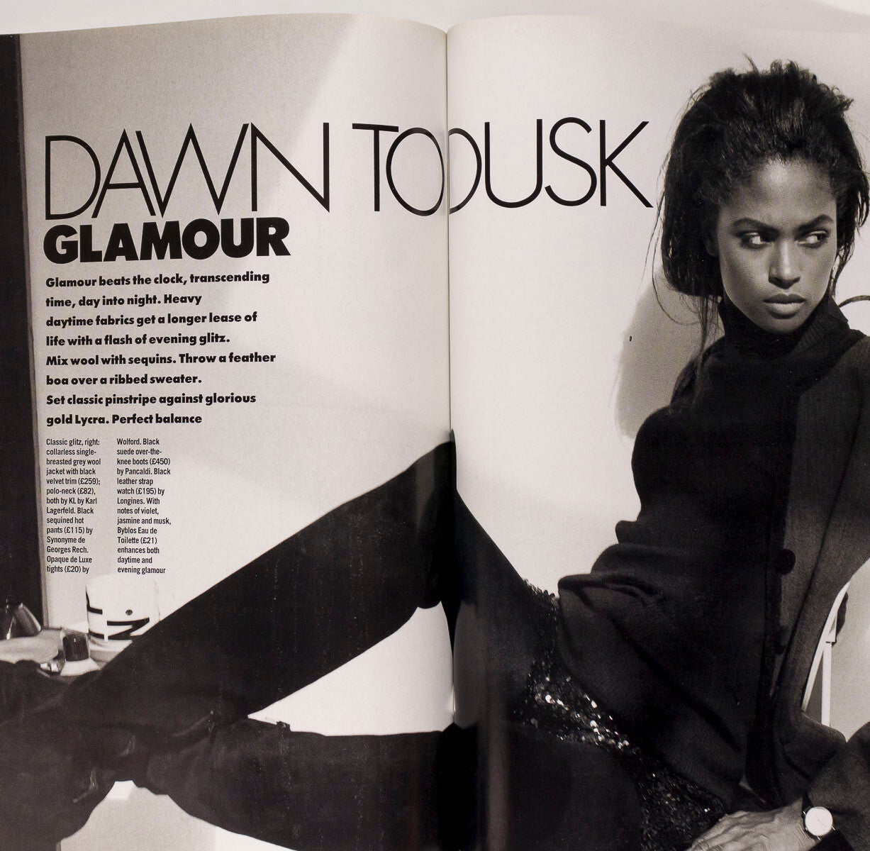 Susie Bick KATE MOSS Vanessa Williams ELLE De 1991 Karen Alexander JASON DONOVAN