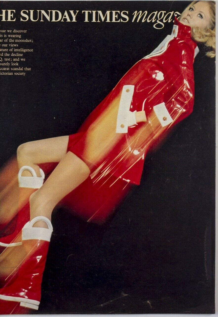 Courreges PETER KNAPP Dior YSL Maudie James NINA RICCI Sunday Times magazine VTG