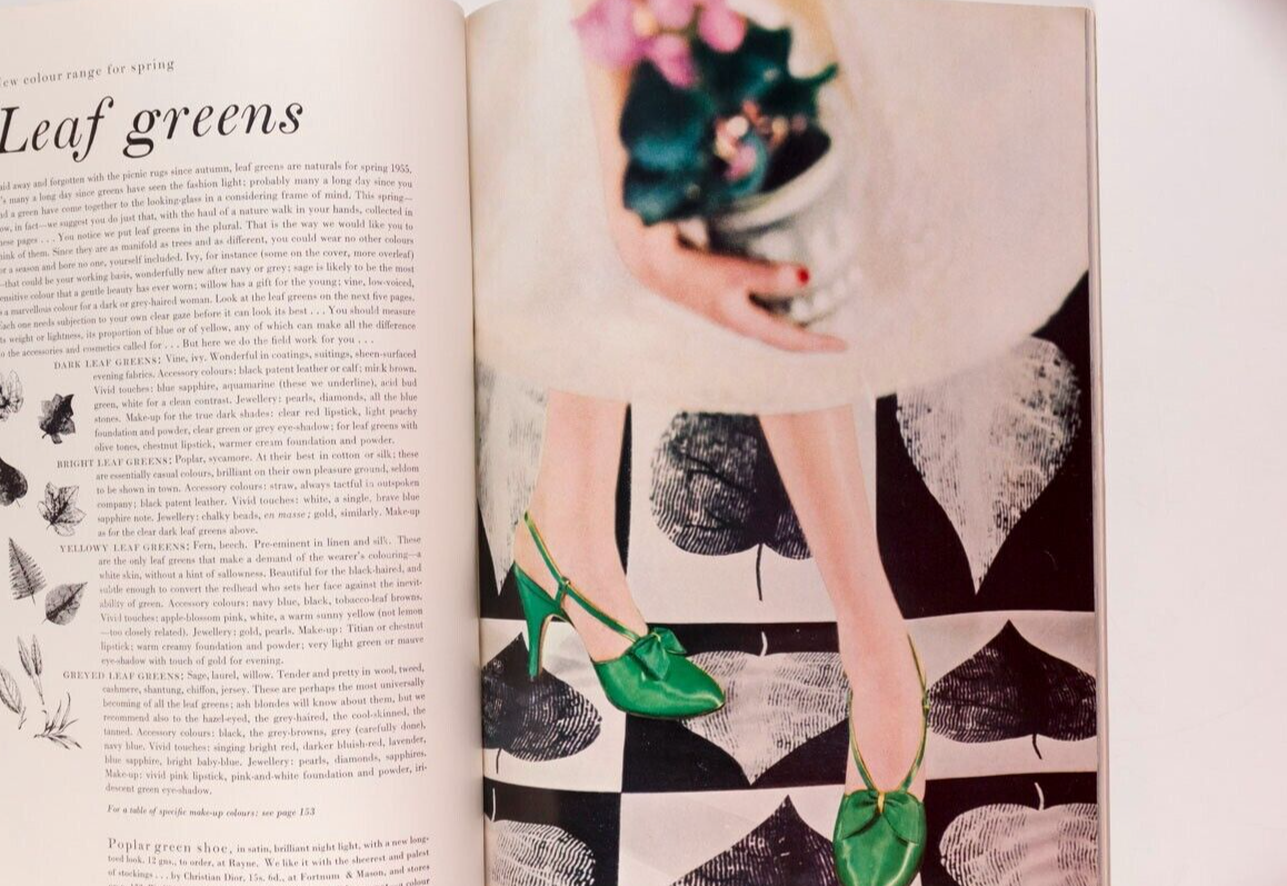 Susan Abraham NORMAN PARKINSON Australia VOGUE February 1955 JOHN WARD Huston UK