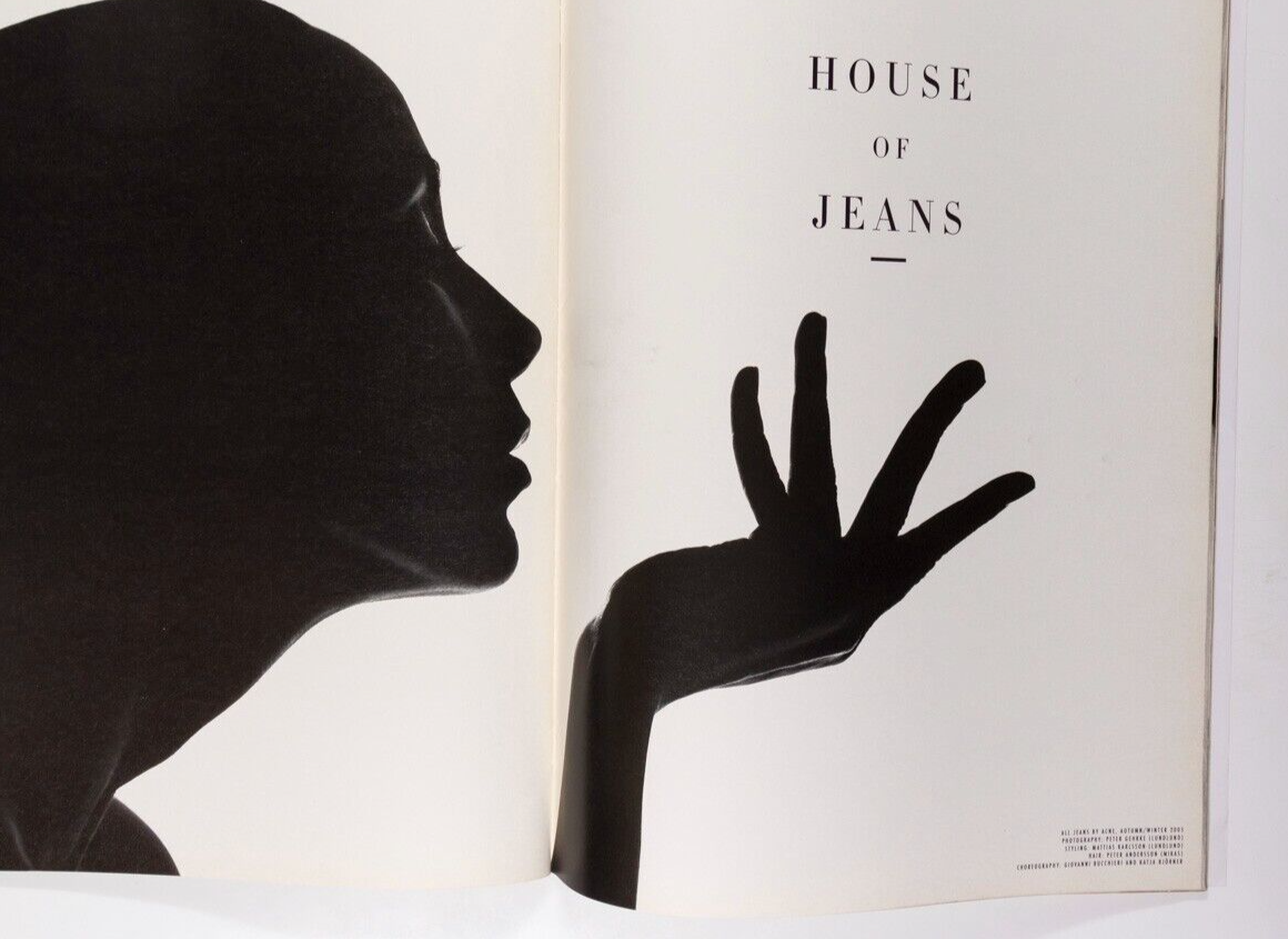 NINA PERSSON Thomas Persson MARIE CHAIX Georg Oddner ACNE PAPER magazine 1 2005