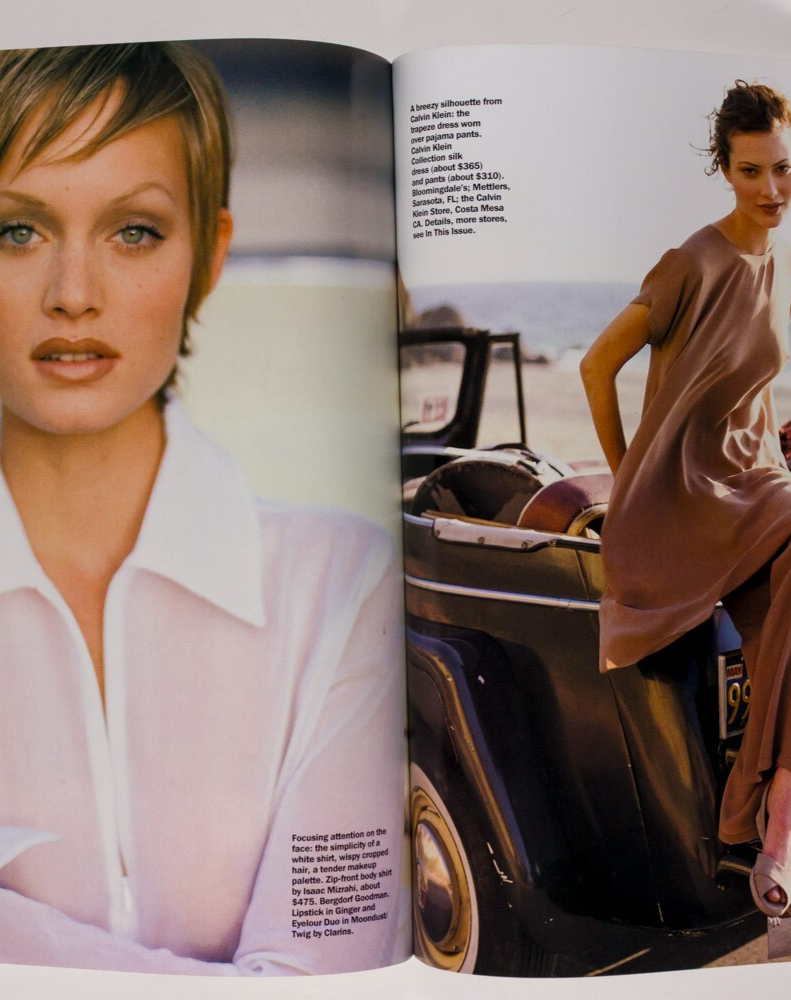 Amber Valletta ANNA NICOLE SMITH Helena Christensen VOGUE June 1993 Turlington
