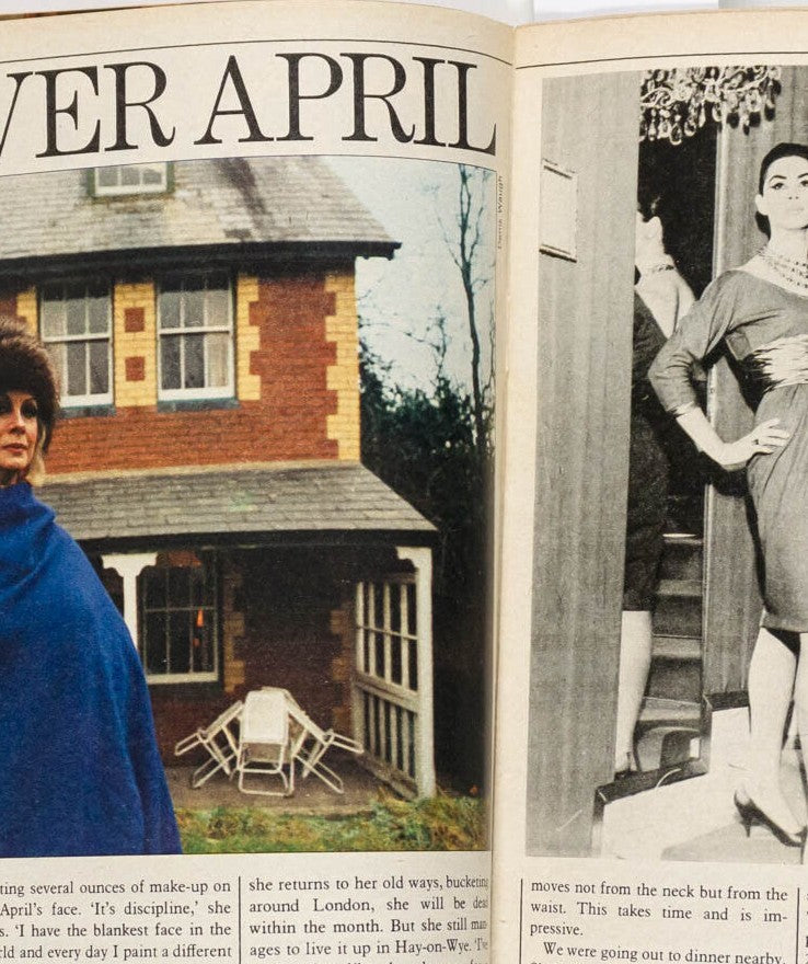 APRIL ASHLEY Chris Steele-Perkins SOUTH AFRICA Tom Conti OBSERVER magazine 1982