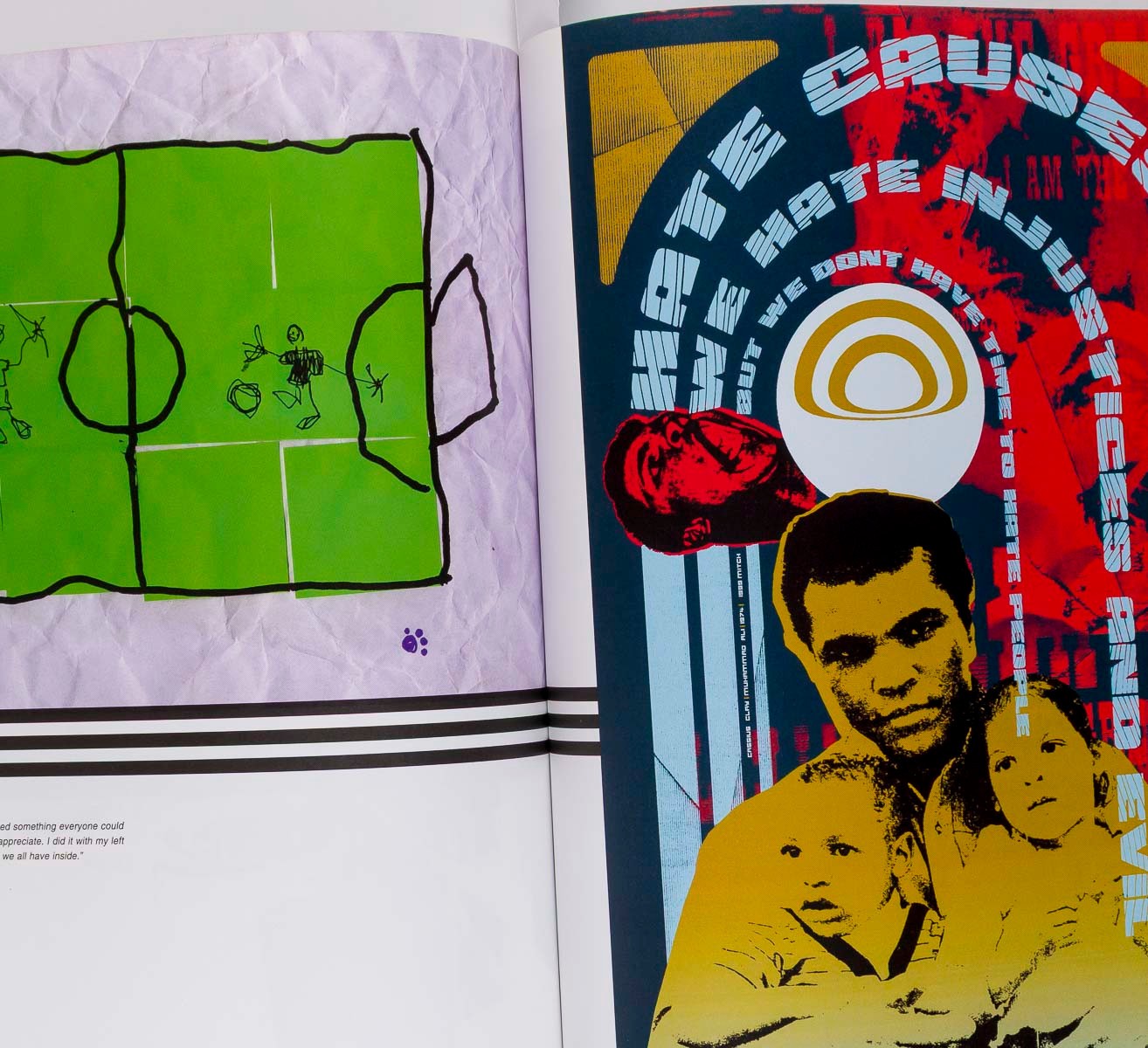 No Banksy Adidas stencil SLEAZENATION MAGAZINE July 1999 vol2 18 Steve Lazarides