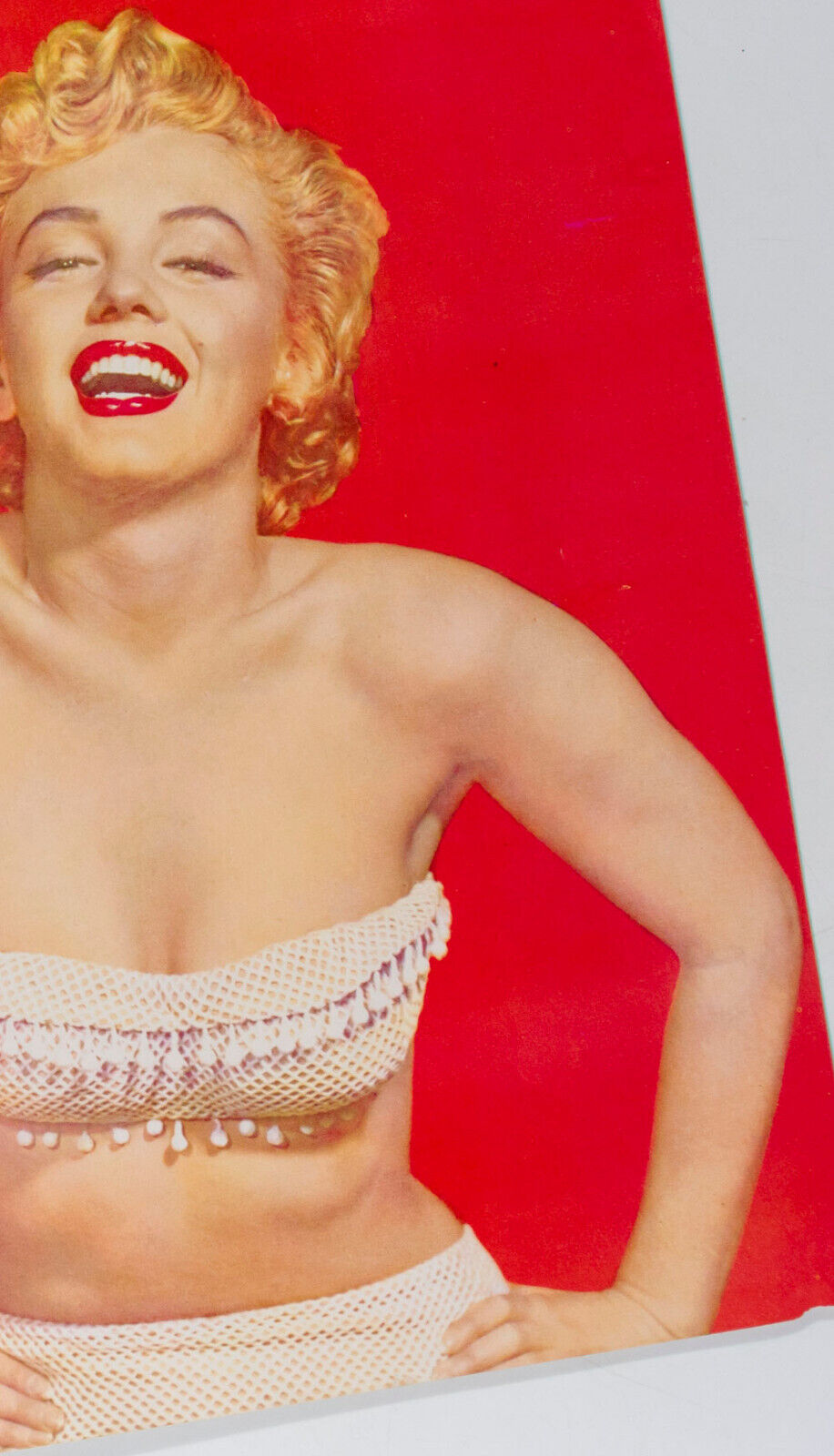 MARILYN MONROE Pin-ups MACO Replacement copy RARE 1953 poster magazine VTG 50's