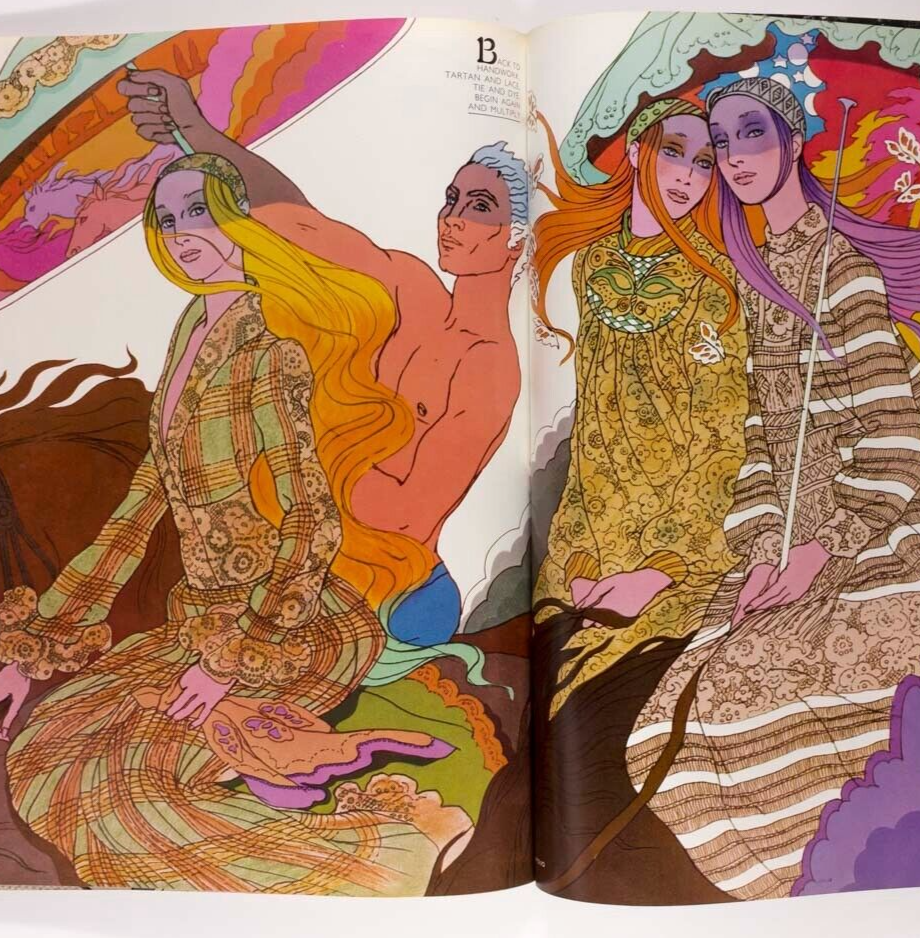 HELMUT BERGER Penelope Tree MORECOMBE & WISE Antonio Lopez INGRID BOULTING Vogue