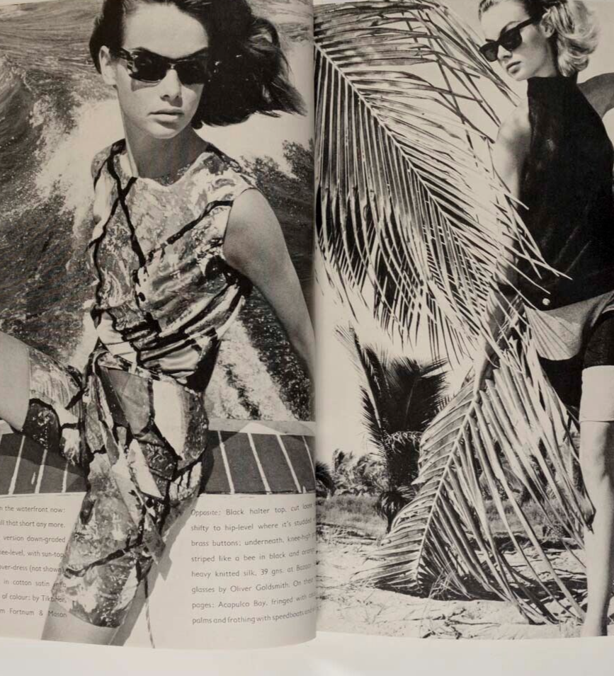 Anne Gunning PAULINE BOTY Jean Shrimpton VOGUE magazine GLADYS PERINT PALMER vtg