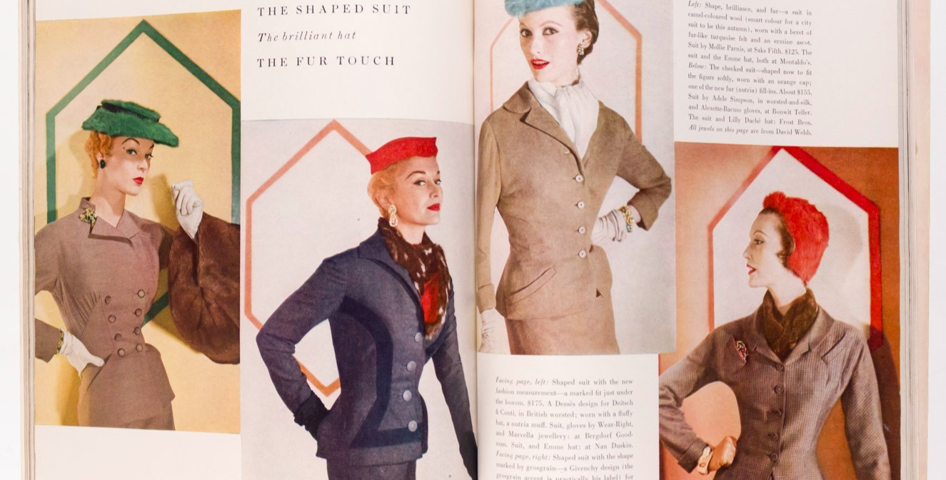 Dovima DIANE ARBUS Balenciaga VOGUE September 1953 Jean Patchett SUZY PARKER vtg