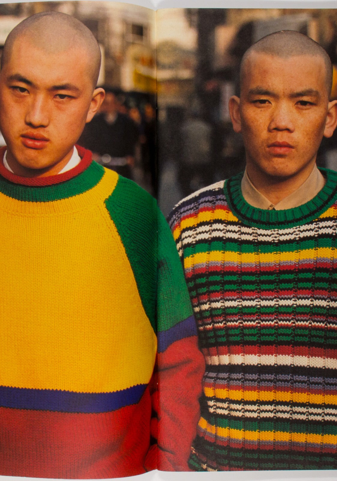 Oliviero Toscani UNITED COLORS OF BENETTON lookbook 1995 Autumn CHINA fashion