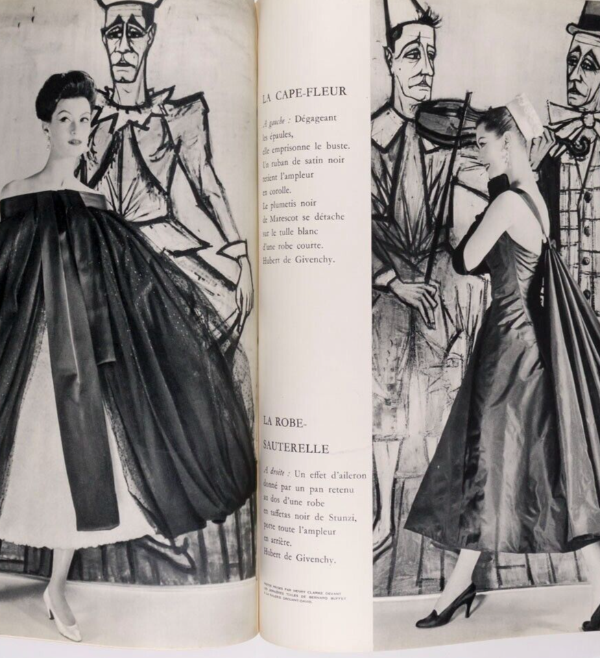 DOVIMA Audrey Hepburn MONET Balenciaga GUY BOURDIN Bernard Buffet GIVENCHY Vogue