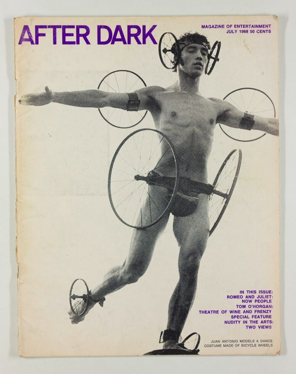 JUAN ANTONIO Romeo & Juliet TOM O'HORGAN Dance NUDITY ARTS ~ AFTER DARK magazine