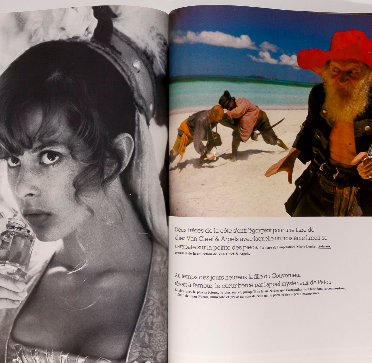 ROMAN POLANSKI Sharon Tate GUY BOURDIN Paris Vogue December 1976 Sarah Moon 1977