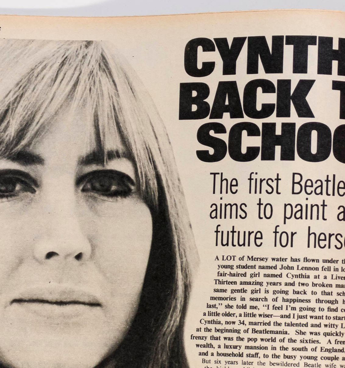 WITCH WEDDING Witchcraft CYNTHIA John LENNON Yoko Ono MAY PANG Titbits magazine